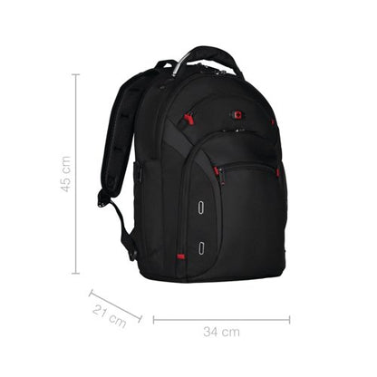 Wenger Gigabyte 16 Inch Laptop Backpack Black 600627