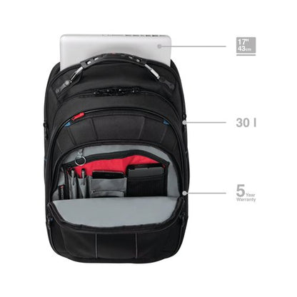 Wenger Carbon 17 Inch Laptop Backpack Black 600637