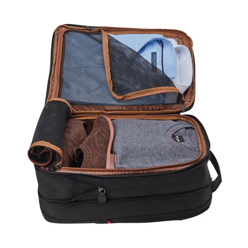 Wenger City Traveller Carry-On 16 Inch Backpack with Tablet Pocket Black 606490