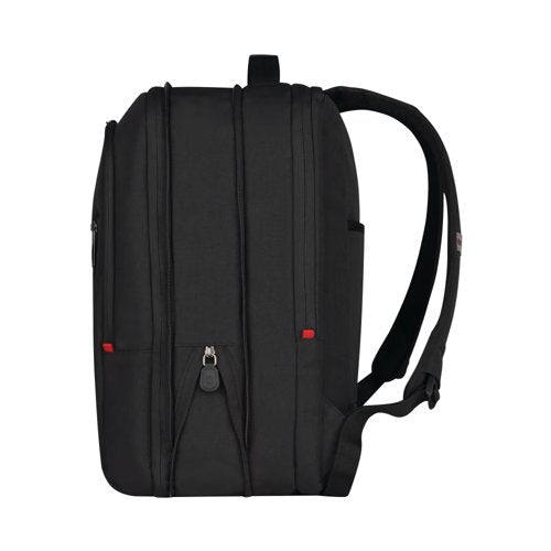 Wenger City Traveller Carry-On 16 Inch Backpack with Tablet Pocket Black 606490