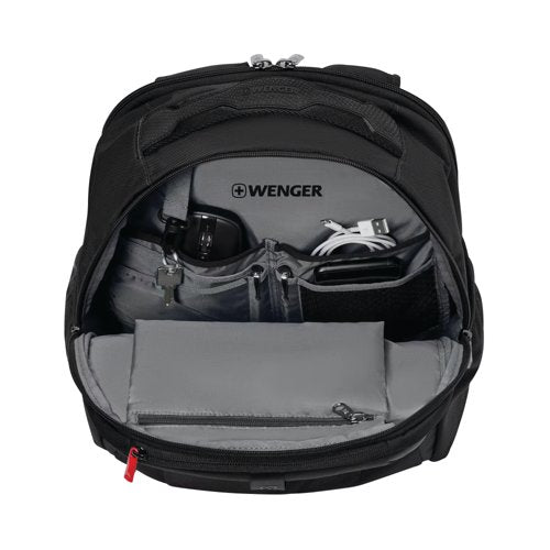 Wenger XE Professional 15.6 Inch Laptop Backpack with Tablet Pocket Black 612739