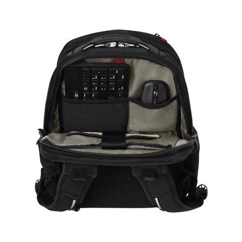 Wenger Cosmic 17 Inch Laptop Backpack with Tablet Pocket Black 653187