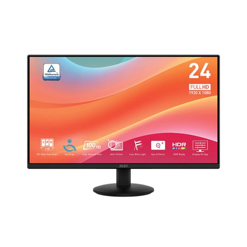 MSI Pro MP242L 24 inch Monitor IPS Full HD 9S6-3PD5CT-007