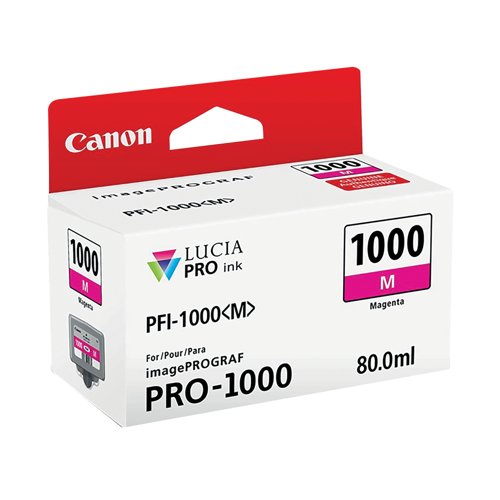 Canon PFI-1000M Ink Cartridge Magenta 0548C001