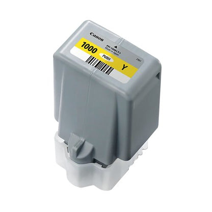 Canon PFI-1000Y Ink Cartridge Yellow 0549C001