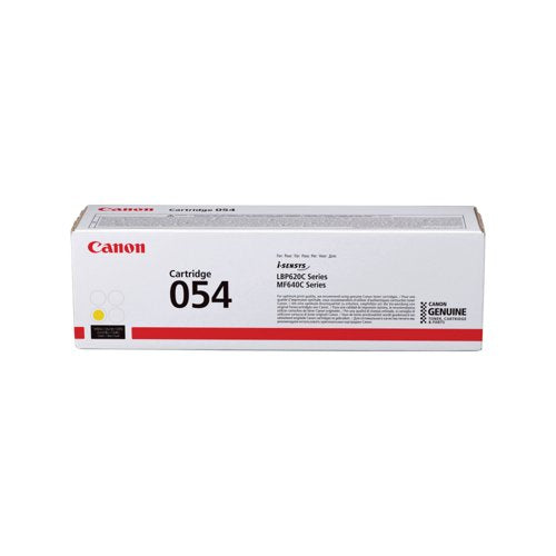 Canon 054Y Toner Cartridge Yellow 3021C002
