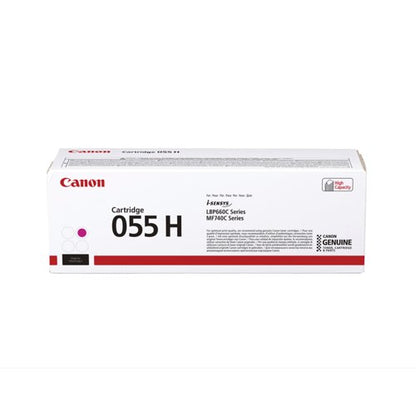 Canon 055H Toner Cartridge High Yield Magenta 3018C002