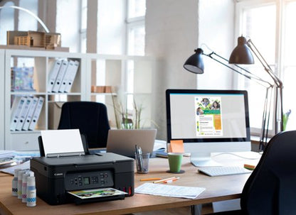 Canon PIXMA G3570 A4 3-in-1 Wireless Colour MegaTank Inkjet Printer Black 5805C008