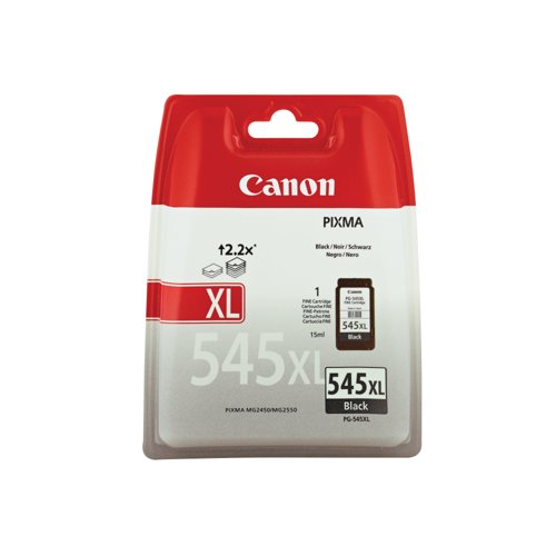 Canon PG-545XL Ink Cartridge High Yield Black 8286B001