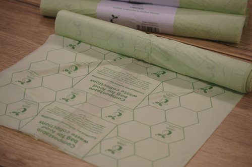 Compostable Food Waste Liners 25L 26x20 Rolls (Pack of 520) CW025C0