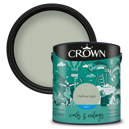 Crown Retail Core Emulsion Matt Mellow Sage 2.5 L