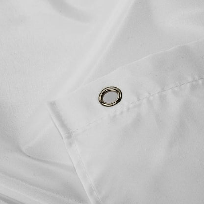 Croydex Shower Curt Textile Wht Af159022, Polyester, White, 1800 X 1800mm