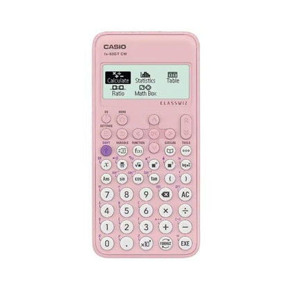 Casio FX-83GTCW Plus Scientific Calculator Pink FX-83GTCW-PK-WUT