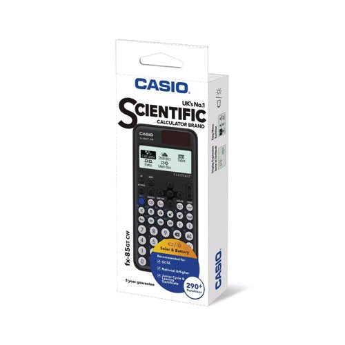Casio FX-85GTCW Plus Scientific Calculator Black FX-85GTCW-W-UT