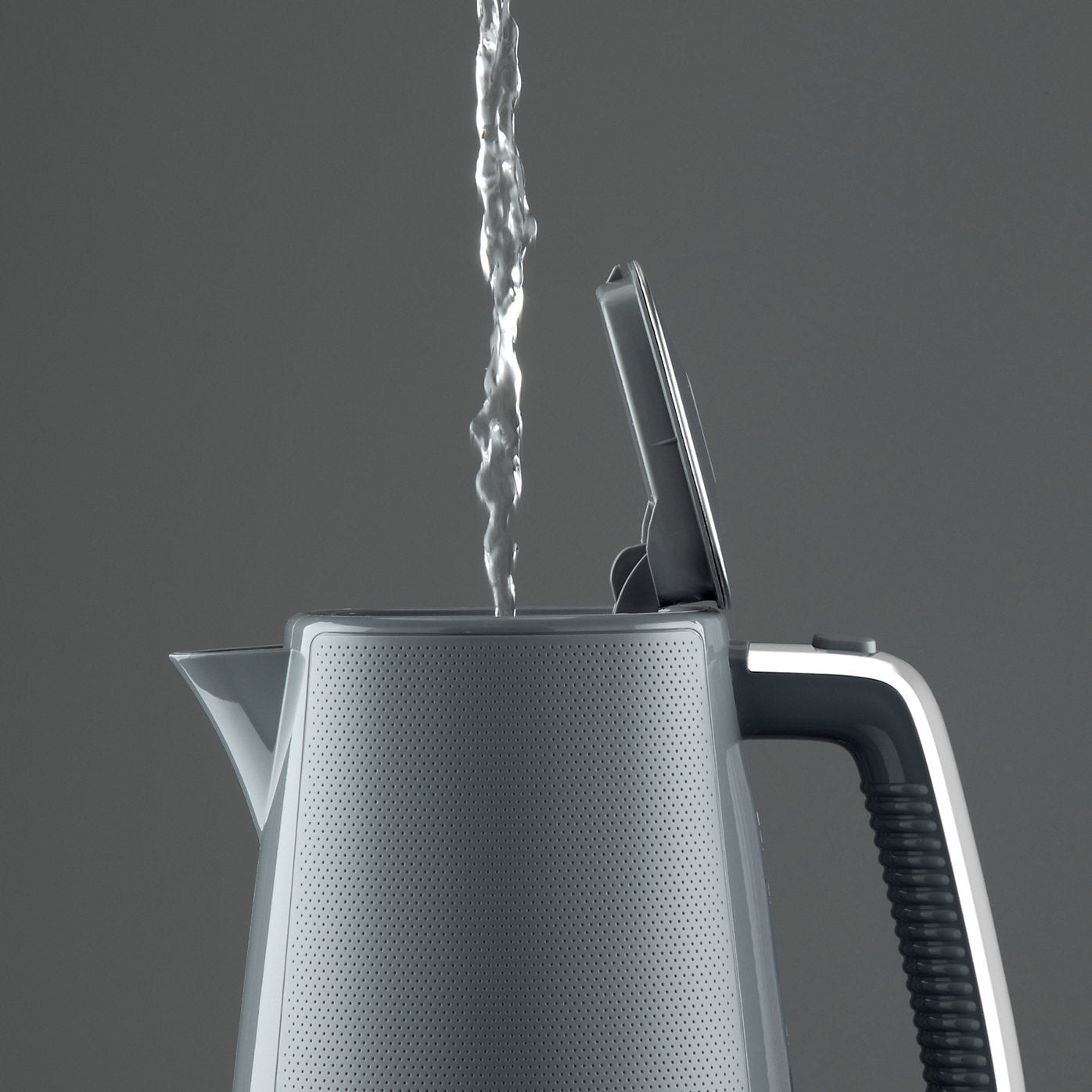 Daewoo Stirling Jug Kettle 1.7L Cordless Swivel Base 3KW Rapid Boil Grey