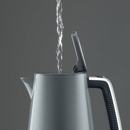 Daewoo Stirling Jug Kettle 1.7L Cordless Swivel Base 3KW Rapid Boil Grey