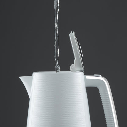 Daewoo Stirling Jug Kettle | 1.7Litre | Cordless Swivel Base | 3KW with Rapid Boil |  White