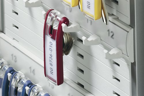 Durable Key Holder key Clip Assorted (Pack of 6) 195700