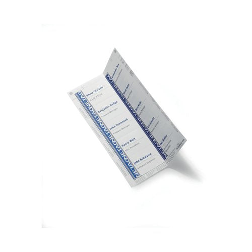 Durable Badgemaker Insert Sheets 54x90mm (Pack of 200) 1455/02