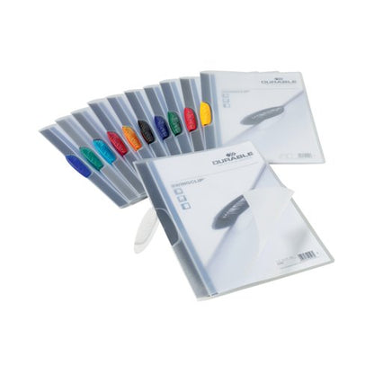 Durable Clip folder SWINGCLIP 30 A4 Assorted (Pack of 25) 2260/00