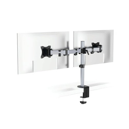 Durable Select Monitor Mount Arm for 2 Screens Up to 32 Inch with Desk Clamp Attachment 509523