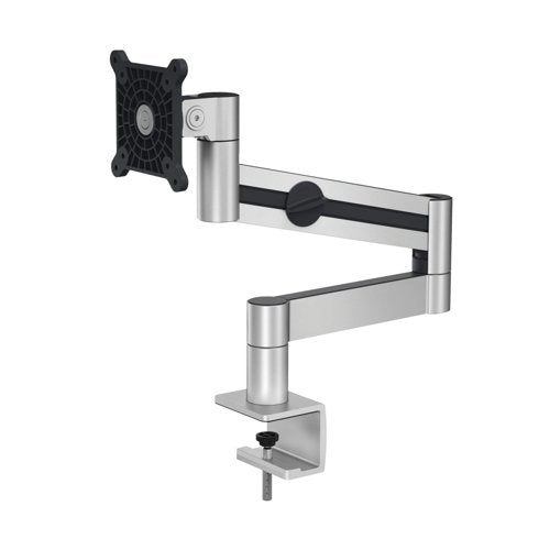 Durable Monitor Mount PRO for 1 Screen Up to 27 Inch with Desk Clamp Attachment 508323