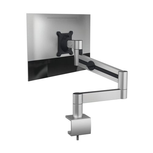 Durable Monitor Mount PRO for 1 Screen Up to 27 Inch with Desk Clamp Attachment 508323