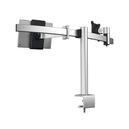 Durable Monitor Mount PRO for 1 Screen Up to 27in 1 Tablet Up to 13in + Desk Clamp Attachment 508723