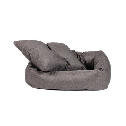 Danish Design Antibacterial Snuggle Dog/Pet Bed Medium Grey ABGYSM