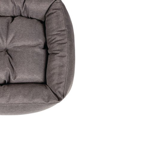 Danish Design Antibacterial Snuggle Dog/Pet Bed Medium Grey ABGYSM