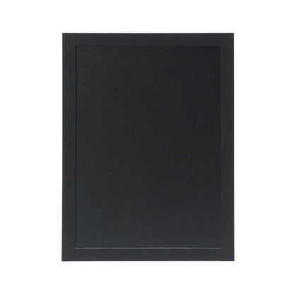 Deflecto Wall Mounted Chalkboard 300x400mm Black WCB-30-40-BLK