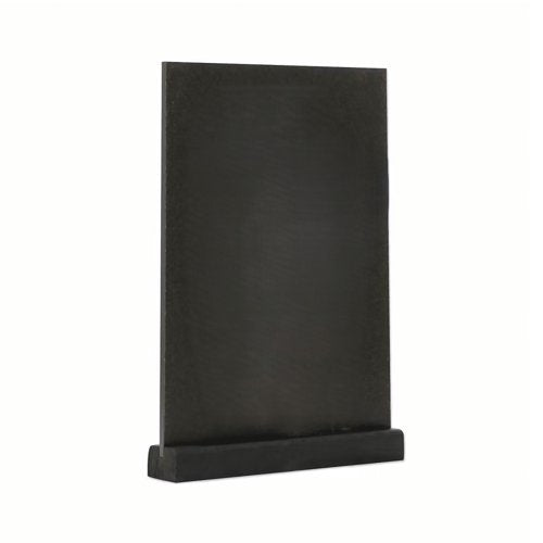 Deflecto Double Sided A5 Countertop Chalkboard Information Display Black (Pack of 4) TCB-A5-BLKX4