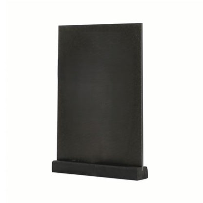 Deflecto Double Sided A5 Countertop Chalkboard Information Display Black (Pack of 4) TCB-A5-BLKX4