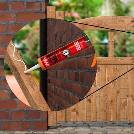 Evo-Stik Liquid Nails Grab Adhesive | Interior or Exterior Use |Colour: White, 290ml