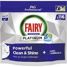 Fairy Platinum All in One Dishwasher Capsules (Pack of 116 )