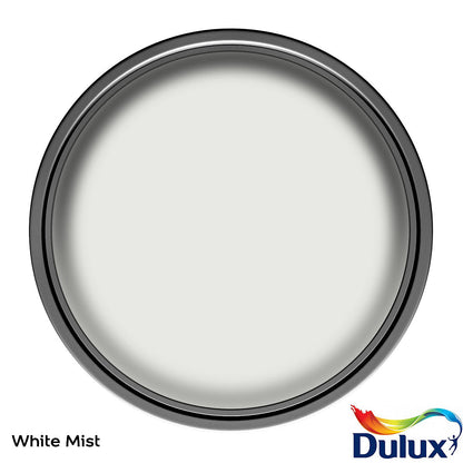 Dulux Easycare Bathroom Soft Sheen Paint - White Mist - 2.5L