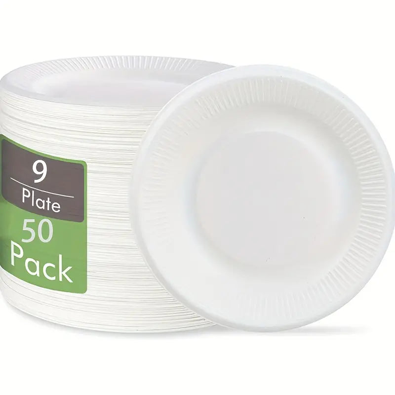 Belgravia Bio CaterPack 9inch Plates Pack 50's