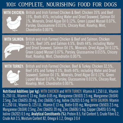 Butchers Joints & Coat Wet Dog Food Tins, 6 x 390g