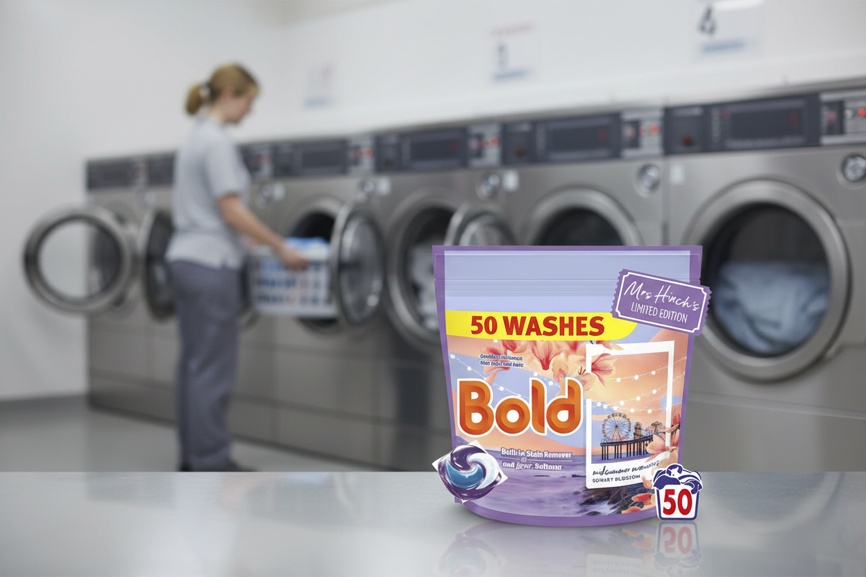 Bold Laundry Detergent Liquid Pod Midsummer Memories 50's