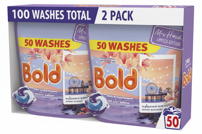 Bold Laundry Detergent Liquid Pod Midsummer Memories 50's