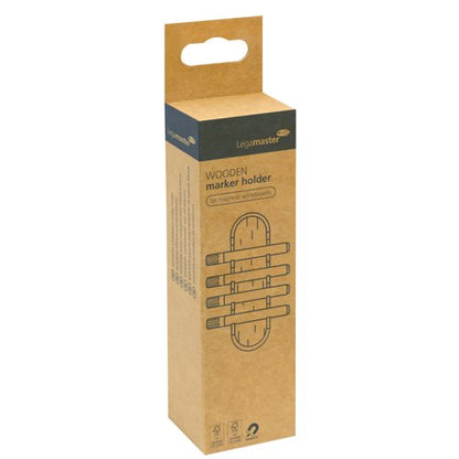 Legamaster Wooden Whiteboard Marker Holder Magnetic 7-122025