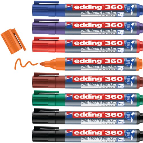 Edding 45 Boardmarker 360 Assorted (Pack of 50) 4-CP45