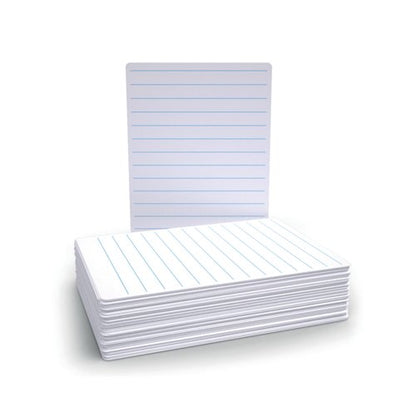Economy Drywipe Boards 500 Micron Lined Portrait A4 (Pack of 100) WBL100