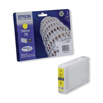 Epson 79 Tower of Pisa DURABrite Ultra Ink Cartridge Yellow C13T79144010