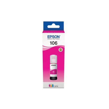 Epson 106 EcoTank Ink Bottle Magenta C13T00R340