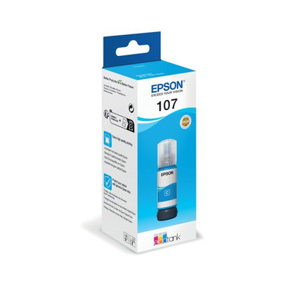 Epson 107 EcoTank Ink Bottle Cyan C13T09B240