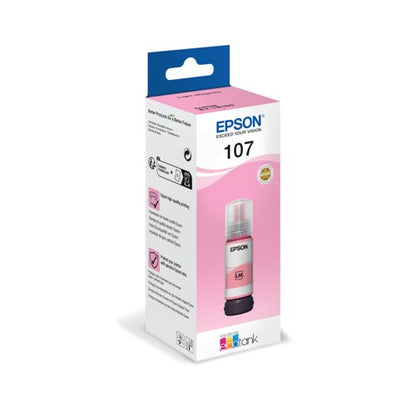 Epson 107 EcoTank Ink Bottle Light Magenta C13T09B640