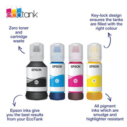 Epson 113 EcoTank Ink Bottle Multipack CMYK C13T06B640