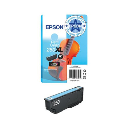 Epson 250 Violin Claria Photo HD Ink Cartridge Magenta C13T16N34010