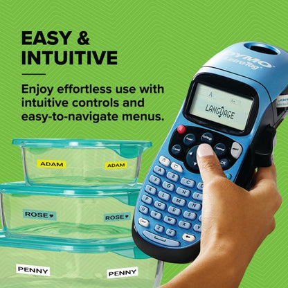 Dymo LetraTag 100H Handheld LabelMaker Black 2174576
